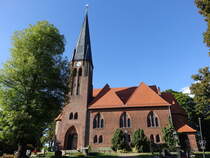 Arzberg, neugotische evangelische Kirche, erbaut 1905 (07.09.2025)