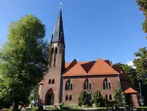 Arzberg, neugotische evangelische Kirche, erbaut 1905 (07.09.2025)