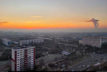 Warten auf das winterliche Sonnenlicht: Vom 20. Stockwerk eines  Punkthochhauses  am G�ttinger Bogen in Halle-Neustadt k�nnte die Aussicht besser nicht sein.

🕓 3.2.2025 | 7:49 Uhr