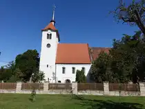 Martinskirchen, evangelische Kirche, erbaut von 1697 bis 1699 (07.09.2025)