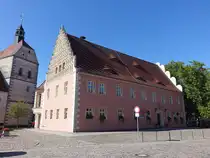M�hlberg/Elbe, Rathaus und Frauenkirche am Markt (07.09.2025)