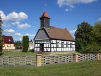 Nexdorf, evangelische Dorfkirche, erbaut von 1936 bis 1939 (07.09.2025)
