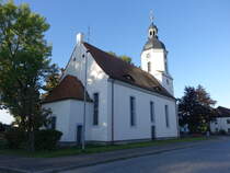 Plessa, evangelische Dorfkirche, erbaut 1814 (07.09.2025)