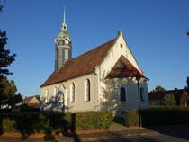 Beyern, evangelische Kirche, erbaut im 13. Jahrhundert, Umbau 1861 (08.09.2025)
