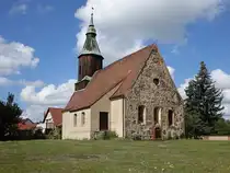Pitschen-Pickel, evangelische Kirche, Saalkirche aus dem 15. Jahrhundert, erneuert 1675 (08.09.2025)