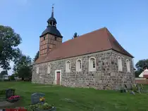 Markendorf, evangelische Kirche, erbaut im 13. Jahrhundert (09.09.2025)