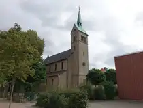 Salzgitter, kath. Pfarrkirche St. Marien, erbaut von 1888 bis 1889 (11.09.2025)