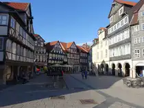 Wolfenb�ttel, Fachwerkh�user in der Stra�e Krambuden (11.09.2025)