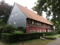 Barbecke, Pfarrhaus im Pfarrweg, erbaut 1703 (13.09.2025)