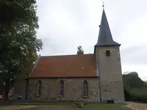 Berel, evangelische Kirche, Wehrkirche erbaut um 1200 (13.09.2025)