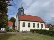 H�ddessum, evangelische St. Matth�us Kirche, erbaut 1748 (13.09.2025)