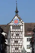 STEIN am Rhein (Kanton Schaffhausen), 20.09.2024, Blick von der Stra�e Understadt auf das Untertor
