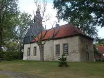 Wedtlenstedt, evangelische St. Matthias Kirche, erbaut im 12. Jahrhundert (13.09.2025)