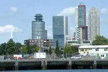 ROTTERDAM (Zuid-Holland), 02.06.2025, Hochhausensemble nahe des Wilhelminapleins