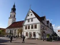 Celle, historisches Rathaus und Stadtkirche St. Marien (15.09.2025)