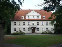 Wathlingen, Herrenhaus in der Eicklinger Stra�e, Fassade 19. Jahrhundert (15.09.2025)