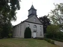 Didderse, evangelische St. Viti Kirche, sp�tklassizistischer Saalbau in Bruchstein (16.09.2025)