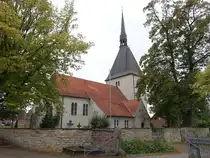 S�lfeld, evangelische St. Markus Kirche, erbaut 1318 (16.09.2025)