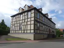 Diesdorf, altes Amtshaus des Kloster, Fachwerkhaus aus dem 16. Jahrhundert (17.09.2025)