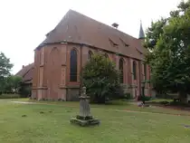 Isenhagen, Klosterkirche, gotische Saalkirche erbaut ab 1346 (17.09.2025)