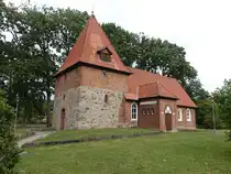 Sprakensehl, evangelische St. Christophorus Kirche, erbaut im 14. Jahrhundert (17.09.2025)