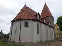 H�pede, evangelische Kirche, romanische Saalkirche aus dem 12. Jahrhundert (18.09.2025)