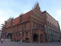 Hannover, altes Rathaus am Marktplatz, erbaut ab 1410 (20.09.2025)