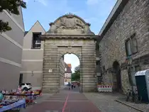 Hannover, Marstalltor, erbaut 1714 als Eingang des fr�heren Reithauses (20.09.2025)