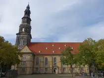 Hannover, evagelische St. Johannis Kirche am Neust�dter Markt, erbaut von 1666 bis 1670 (20.09.2025)
