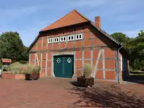 Steimbke, K�sterhaus am Kirchplatz, erbaut im 18. Jahrhundert (20.09.2025)