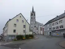 Hermeskeil, Pfarrkirche St. Martin, erbaut von 1867 bis 1870 durch den Architekten Adolph Danner (09.10.2025)