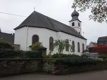Brauneberg, Pfarrkirche St. Remigius, erbaut von 1775 bis 1777 durch den Architekten Franz Wilhelm Rabaliatti (09.10.2025)