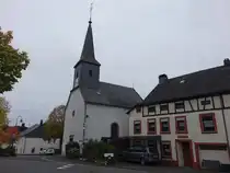 Gornhausen, evangelische Erl�serkirche, erbaut 1825 (09.10.2025)