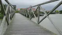Fu�g�ngerbr�cke in der Roompot Noordzee R�sidence Cadzand-Bad am 21.07.2022.
Cadzand-Bad ist der s�dlichste K�stenort der Niederlande nahe der belgischen Grenze. 