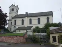 B�chenbeuren, evangelische Kirche, erbaut von 1838 bis 1840 (11.10.2025)