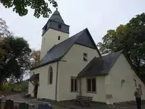 Hahn im Hunsr�ck, Pfarrkirche St. Antonius, erbaut 1470 (11.10.2025)