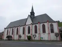 Merl, Pfarrkirche St. Michael, ehemalige Kirche des Minoritenklosters, erbaut im 13. Jahrhundert (11.10.2025)