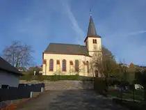 Oberemmel, Pfarrkirche St. Briktius, erbaut von 1734 bis 1735 (05.11.2025)