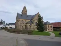 Badem, Pfarrkirche St. Eligius, erbaut 1907 vom Architekten Julius Wirtz (06.11.2025)