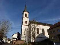 Binsfeld, Pfarrkirche St. Georg, erbaut von 1848 bis 1849 (06.11.2025)