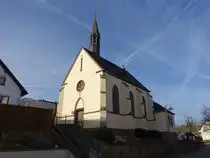 Burg, Pfarrkirche Heilig Kreuz, neugotischer Saalbau von 1908 (06.11.2025)