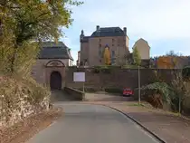 Malberg, Schloss, erbaut von 1707 bis 1715 nach Pl�nen vom kurpf�lzischen Hofarchitekten Matteo Alberti (06.11.2025)