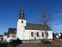 Altstrimmig, Pfarrkirche St. Antonius, erbaut im 18. Jahrhundert (07.11.2025)