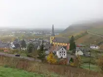 Senheim, Pfarrkirche St. Katharina, erbaut von 1765 bis 1769, Architekt Paul St�hling (07.11.2025)