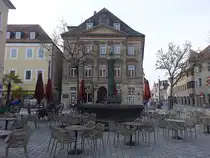 Bayreuth, Hofapotheke und Reiterbrunnen am Sternplatz (10.03.2026)