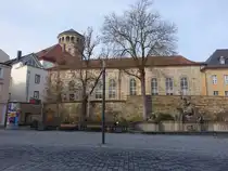 Bayreuth, Schlosskirche, Saalkirche erbaut von 1753 bis 1758 durch den Hofbaumeister Joseph Saint-Pierre (10.03.2026)