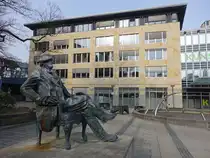 Bayreuth, Richard Wagner Denkmal am La Spezia Platz (10.03.2026)