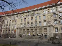 Leipzig, Nationalbibliothek am Deutschen Platz (10.03.2026)