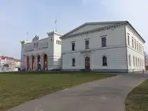 Leipzig, Bayerischer Bahnhof, erbaut von 1841 bis 1844 nach Entw�rfen des Leipziger Architekten Christian August Eduard P�tzsch (10.03.2026)