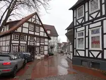 Bad M�nder, Fachwerkh�user in der Echternstra�e (06.12.2025)